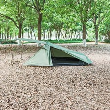 Tente tunnel extérieur ultralégère anti-tempête deux personnes pour voyages