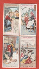 4 CHROMOS - CHOCOLATERIE