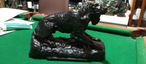 épreuve bronze chien de - en,
