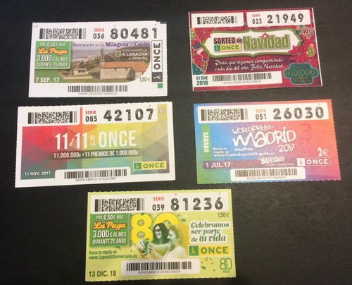 Lot billets loterie - lot,