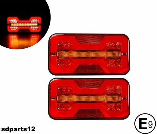 Feux arrière led fluo 12v - feux,
