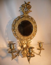 Applique mural à 3feux Miroir