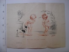 Illustration E Naudy Ca c'est une Puce a Zezette CHIEN DOG