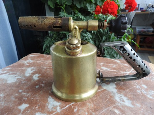 Ancienne lampe souder - ancienne,