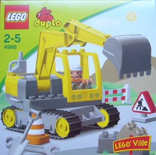 Lego duplo chantier 4986 - lego, la