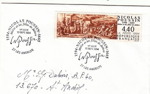 Cachet 1er jour nicolas - -,