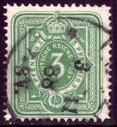 Deutsches reich 39b - #39b, used