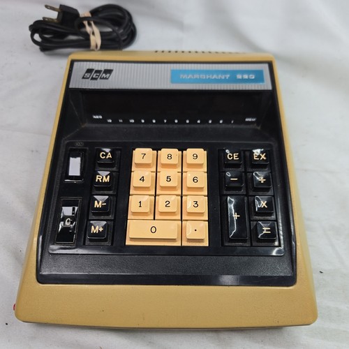 Vintage scm calculator model - vintage,