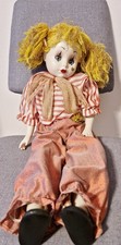  Très jolie poupée clown triste de 53 cm