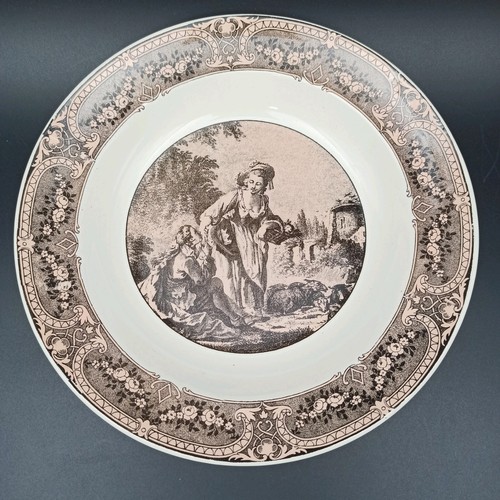 Sarreguemines assiette creuse - sarreguemines,