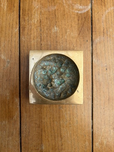 Cendrier vide poche bronze - cendrier,