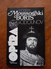 Avant-scène opéra n° 27 / 28 : BORIS GODOUNOV de Moussorgski