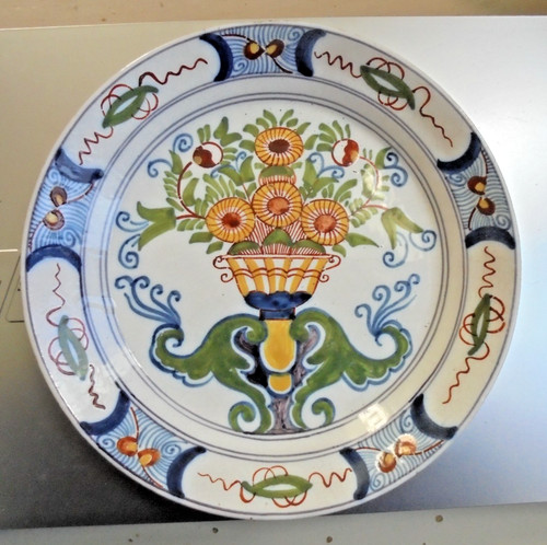 Assiette delft xviiie siècle - delft,
