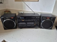 Portable   Radio /Cassette -2 speakers  bass reflex- PANASONIC CT-RX900 - 2x 20W