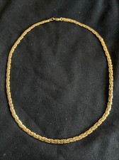 Collier plaqué ras - collier, or