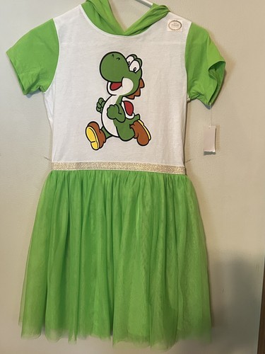 Girls hooded yoshi - yoshi, dress-