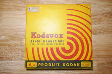 BANDE MAGNETIQUE BOBINE MAGNETOPHONE KODAK KODAVOX / MAGNETIC TAPE REEL NAB