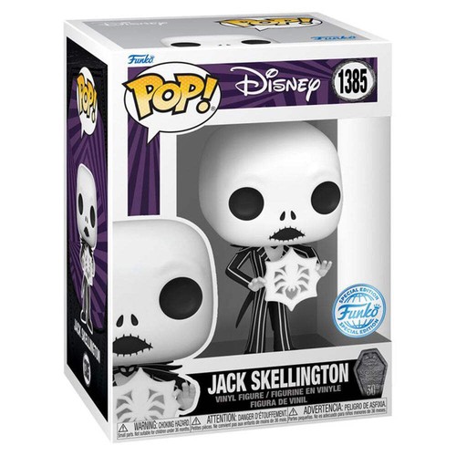 Figurine jack avec flocons - avec, de