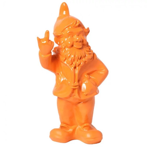 Statue nain jardin doigt - jardin,