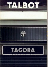 Catalogue brochure Talbot Tagora 02/1981 Pays Bas / Nederland