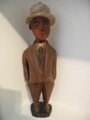 Statuette africaine bois - africaine,