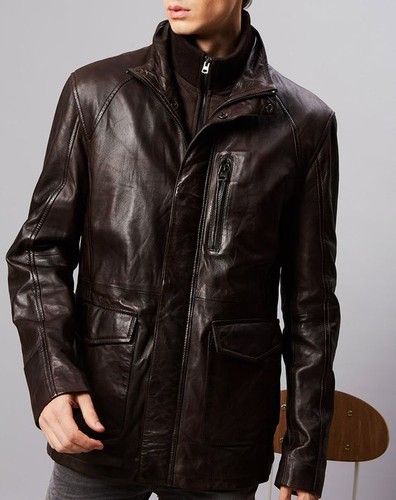 Trench coat élégant cuir - trench-coat,