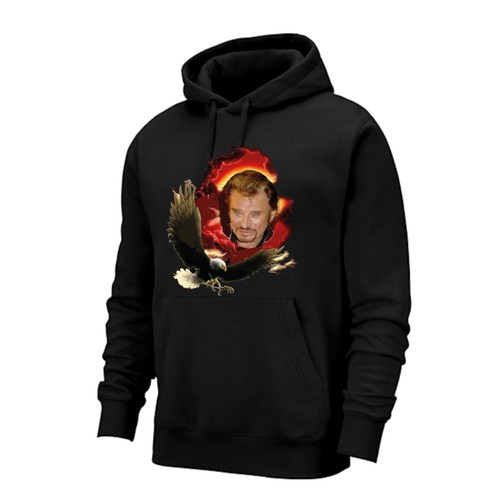 Sweat capuche johnny hallyday - sweat,