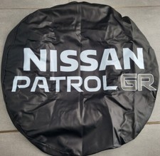 Housse de roue d'escorte 4x4 dessin logo nissan patrol gr housse de housse