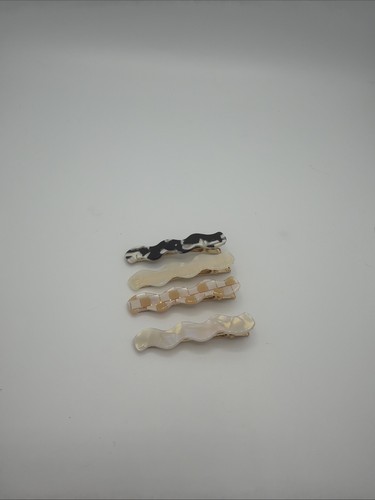 Lot barrettes ondulées - de, 4