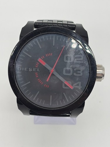 Montre diesel homme noire - montre,