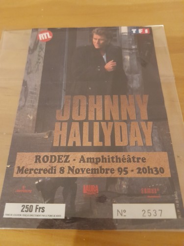 Billet place ticket concert - billet,