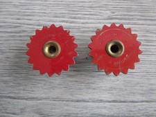 MECCANO: 2 roues de chaine