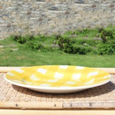 Ancien plat rond 27.5 cm en