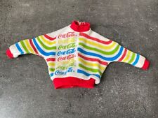 Ancien Pull Poupée Barbie Coca Cola Rétro 