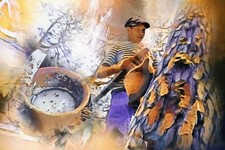 Affiche art Le resinier