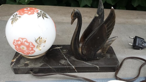 Ancienne lampe chevet art - ancienne,
