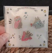 Lot De 3 Pin's Pins Nina Ricci Ana Strumpf Nina Luna Bella Neuf Parfum