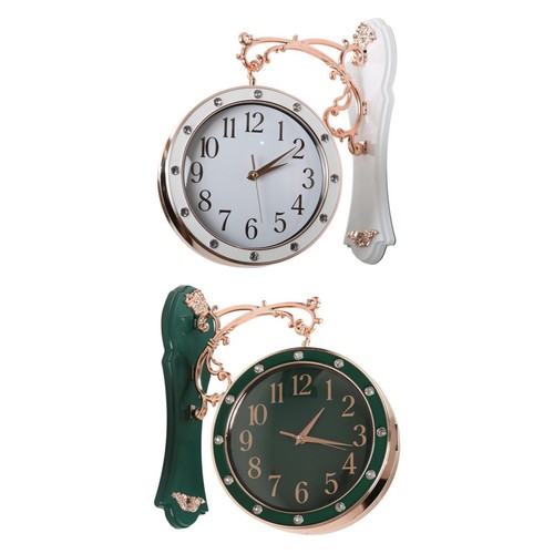 Horloge murale double face