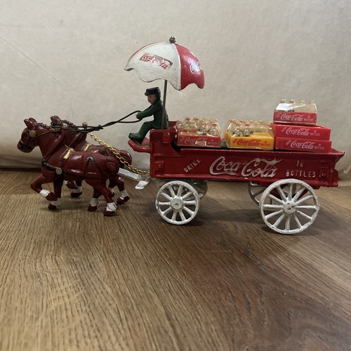 Vintage cast iron coca cola - coca,