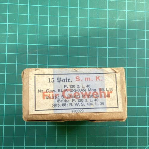 Boîte munitions allemande ww2 - boîte,