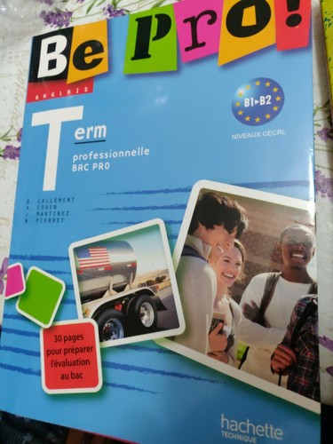 Livre anglais pro - livre,