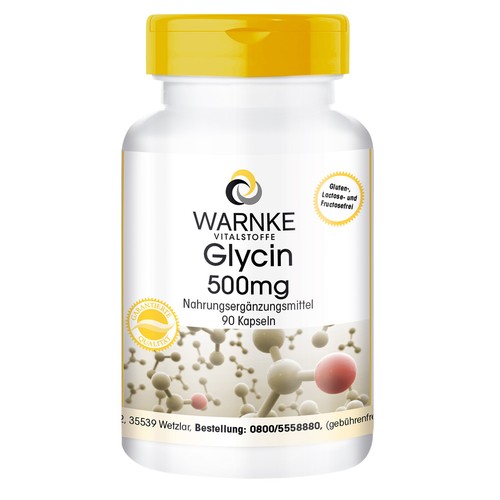 Glycine 500 gélules - 500, 90