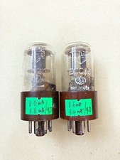 Paire assortie Mullard ECC33