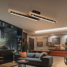 Lustre En Bois Avec Effet