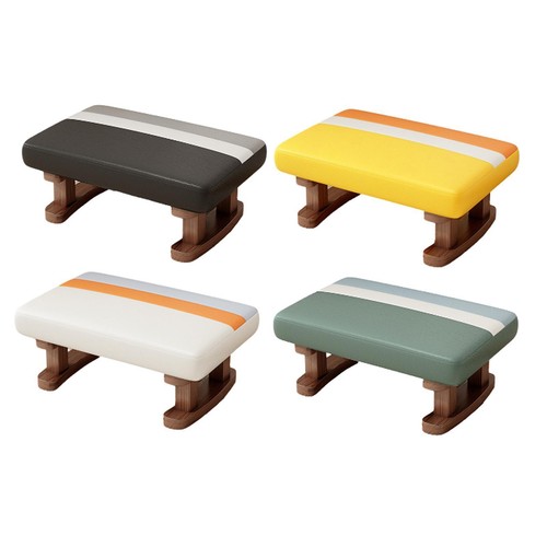 Tabouret bas rectangulaire