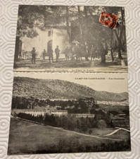 CPA CARTE POSTALE MILITAIRE CAMP DE CARPIAGNE 1914
