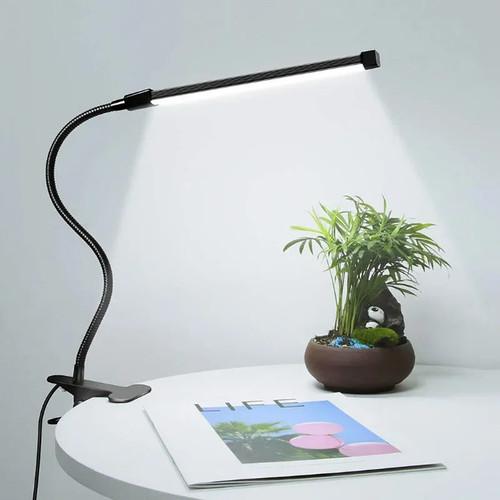 Lampe bureau clip led - de,