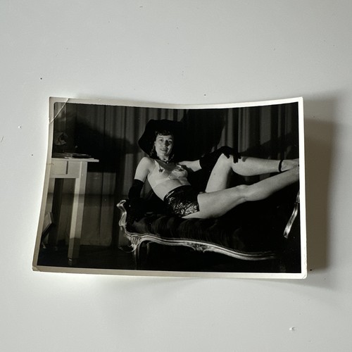 Vintage black and white photo - and,