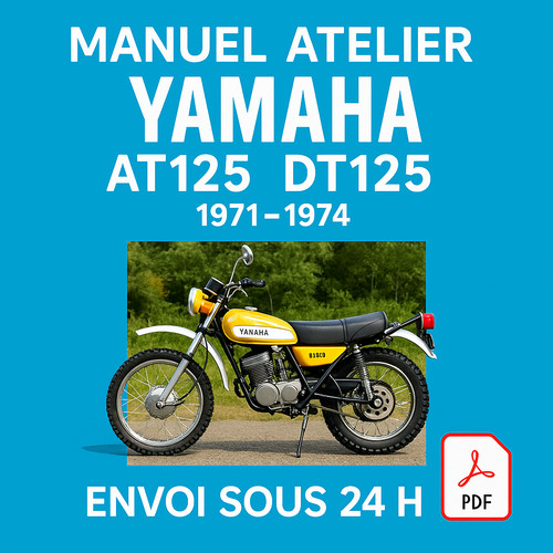 Manuel atelier yamaha 125 - atelier, at