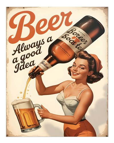Affiche bière vintage - , art
